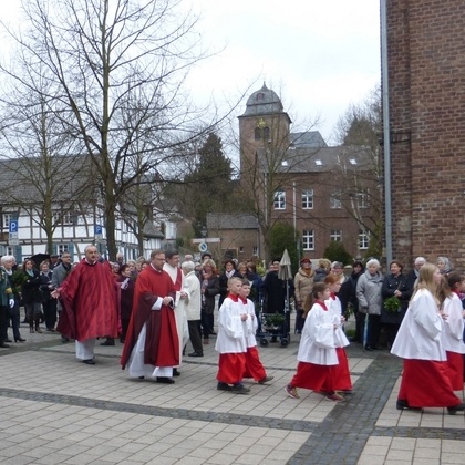 Palmsonntag St. Matthäus Alfter, © Irene Urff