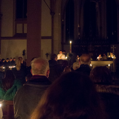 Osternacht St. Matthäus Alfter, © David Schölgens