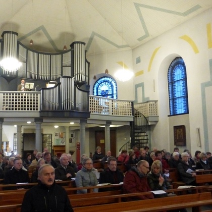 Musik an der Krippe in St. Matthäus Alfter, © Irne Urff