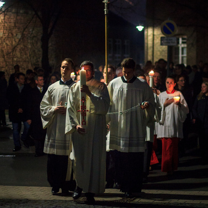 Osternacht St. Matthäus Alfter, © David Schölgens