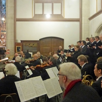 Chor und Orchester St. Matthäus Alfter im Hochamt am Ostersonntag, © Irene Urff