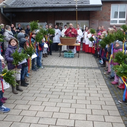 Palmsonntag St. Matthäus Alfter, © Irene Urff