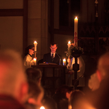 Osternacht St. Matthäus Alfter, © David Schölgens