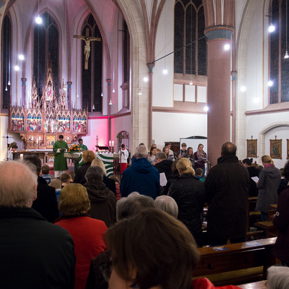 Jugendmesse am 31.01.2015, © David Schölgens