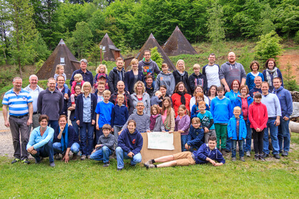 Gruppenfoto Pfingstlager 2015, © David Schölgens