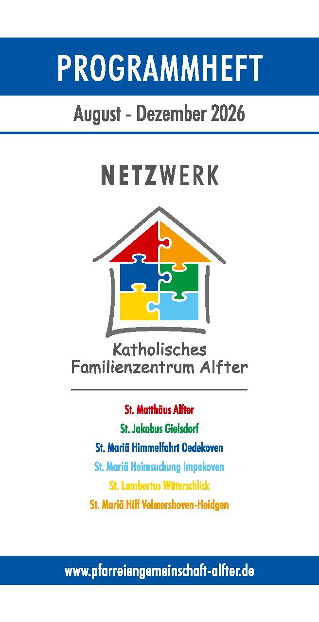Programmheft des Familienzentrums