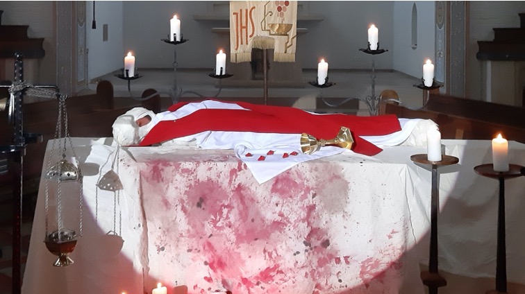 blutiger Altar